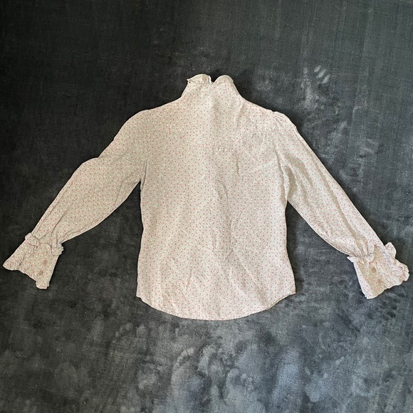 Vintage Western Jim Heilman Silk Blouse - Picture 4 of 5